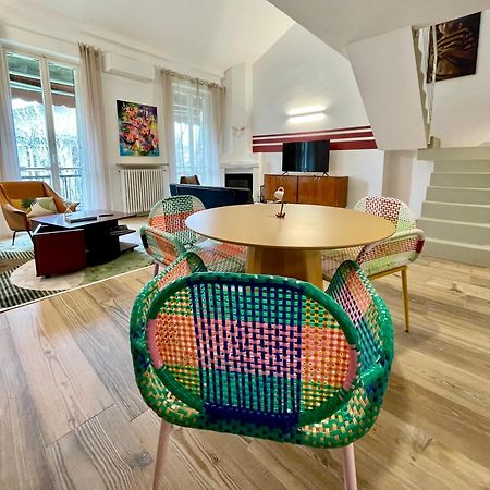 149 Borgo Ticino Suite Attico Di Lusso Con Terrazzo E Parking Privato ปาเวีย ภายนอก รูปภาพ